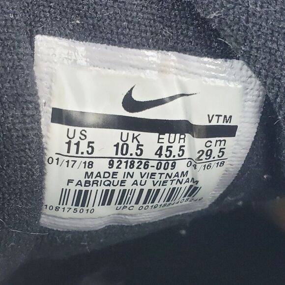 NIKE Shoes AIR MAX 97 Mens Size 11.5 Silver University Red Running 921826-009 - Picture 13 of 13